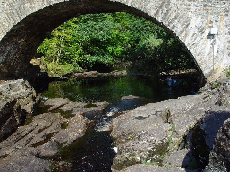A Bridge over calm water